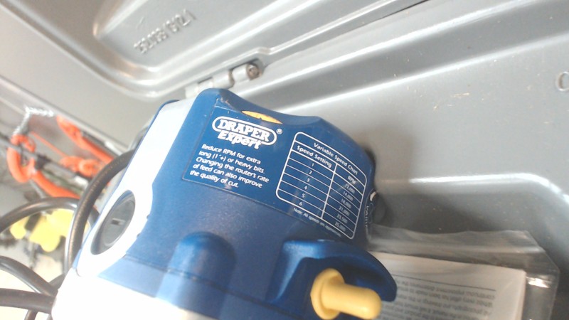 Draper Expert 45368 230-Volt 1,350-Watt Combination Router Kit ...