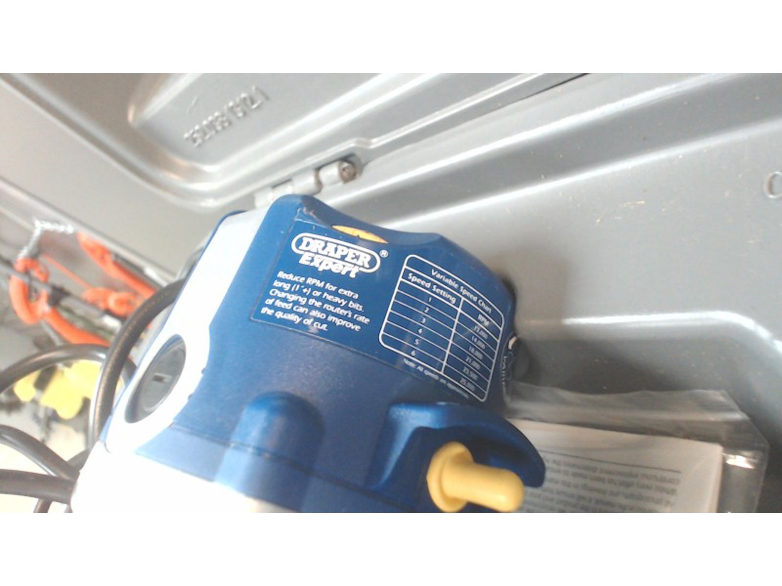 Draper Expert 45368 230-Volt 1,350-Watt Combination Router Kit ...