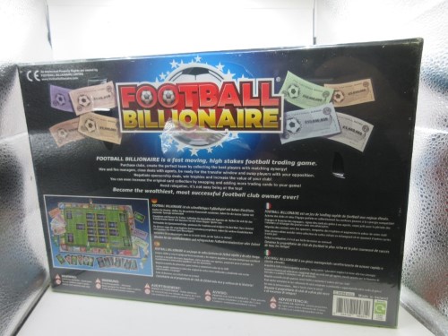 Board Game Football Billionaire Board Game 029200154687 Cash Converters