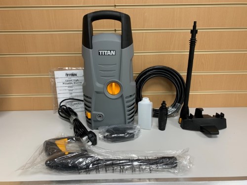 Titan TTB669PRW 130bar Pressure Washer 1.8kW 240V 