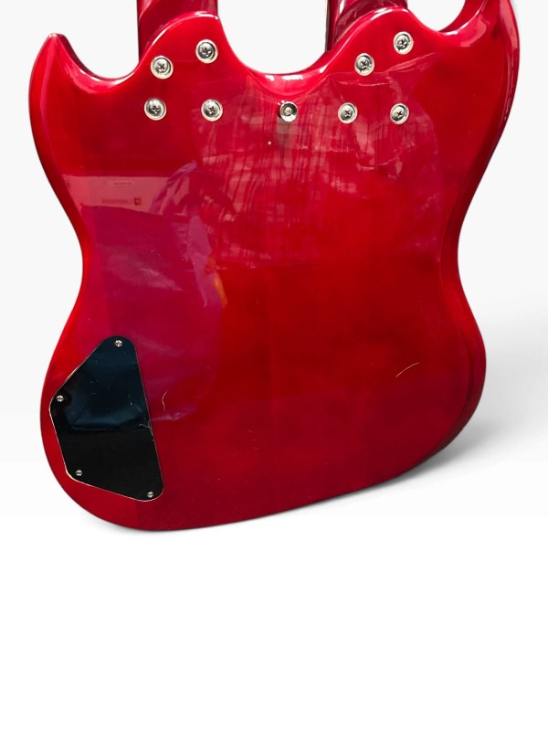G4m Double-Neck Guitar Red | 034900218907 | Cash Converters
