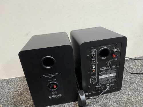 Mackie Cr4x Creative Reference Multimedia Monitors Black 044700046936