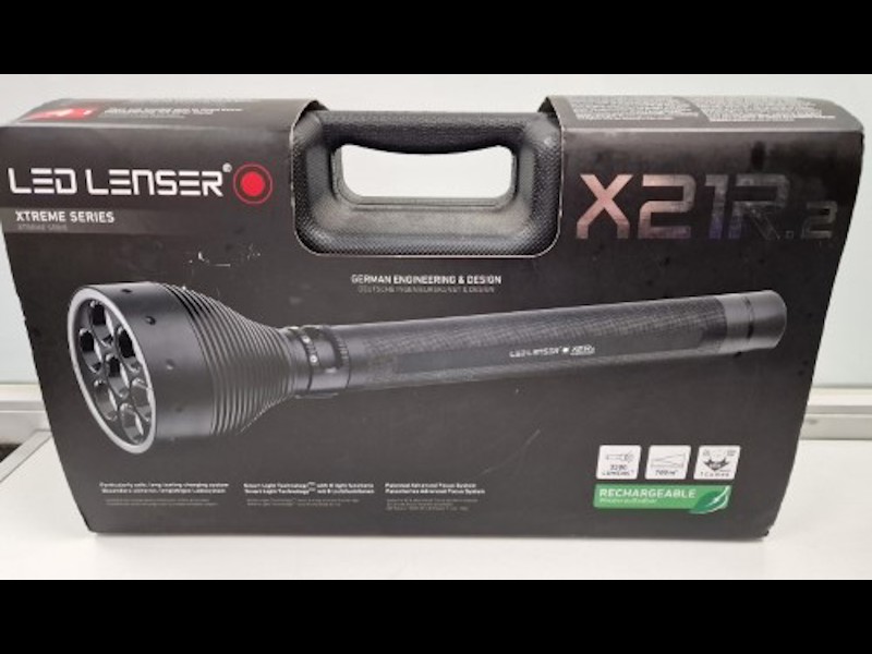 LED Lenser X21R.2 LED Flashlight