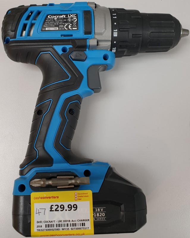 Image of Cocraft LXC DD18 cordless drill