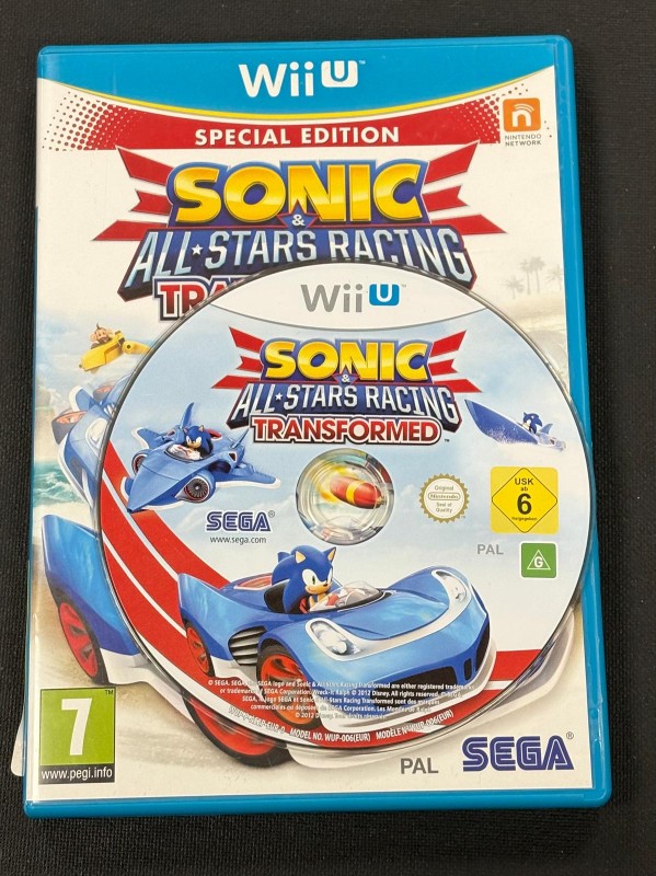 Sonic + All Star Racing Nintendo Wii U | 015400178738 | Cash Converters