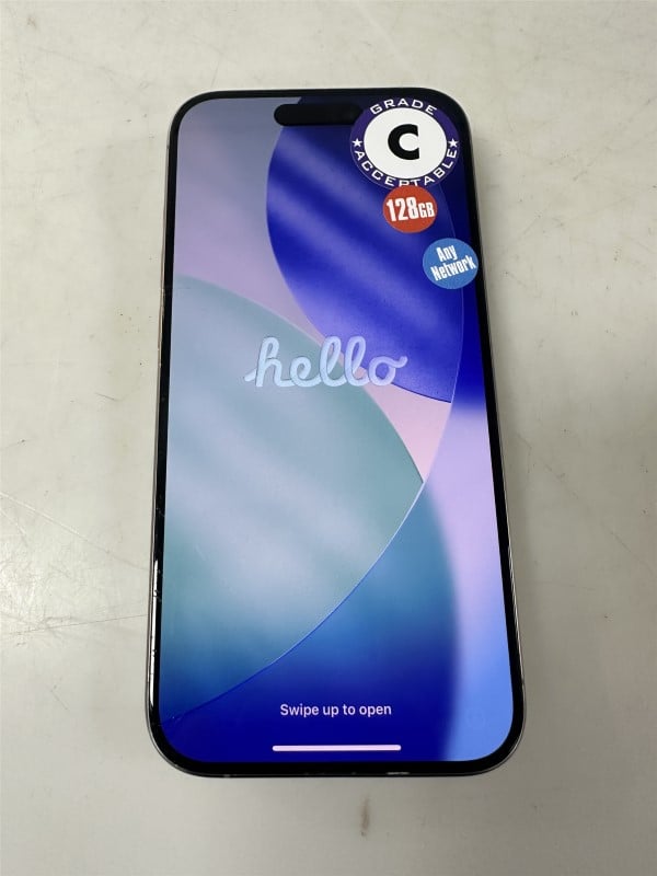 Apple iPhone 15 Pro 84% Battery Health 128GB Grey for £449.99