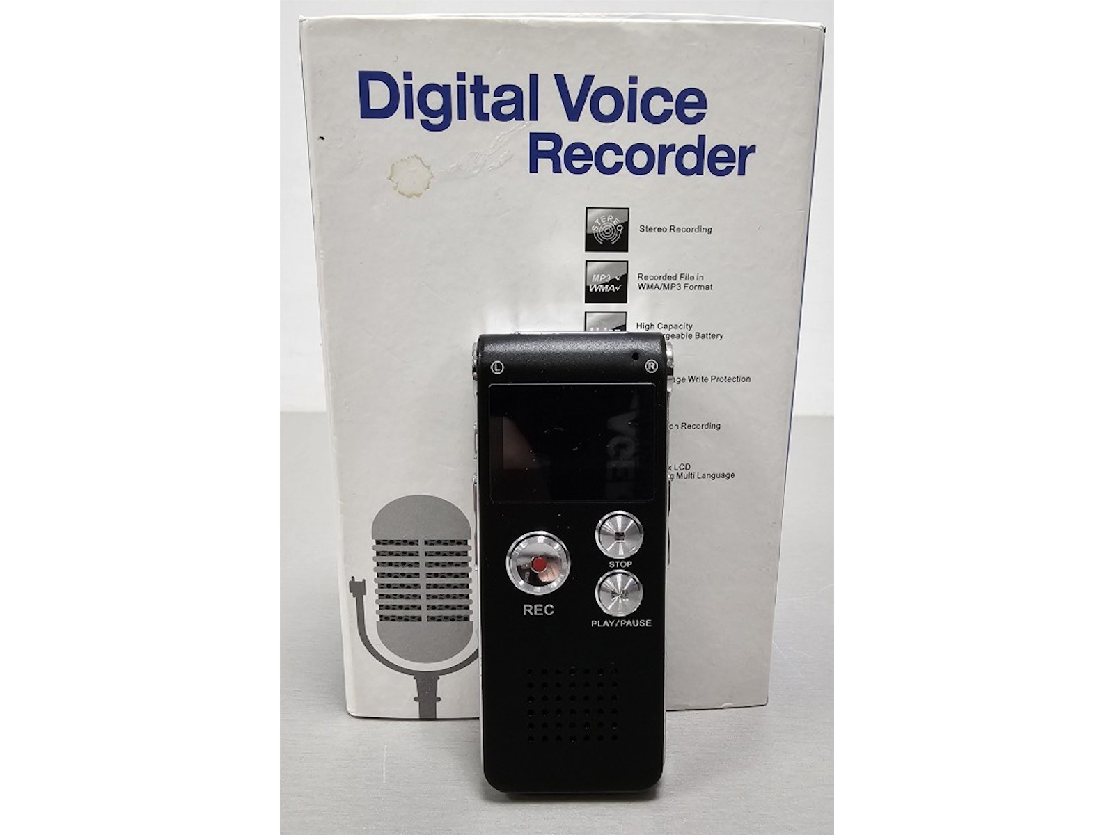 Unbranded Digital Voice Recorder Black | 049300171592 | Cash Converters