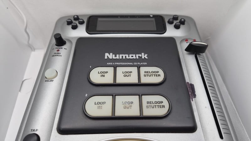Numark Axis 4 CD Player Grey | 046600097005 | Cash Converters