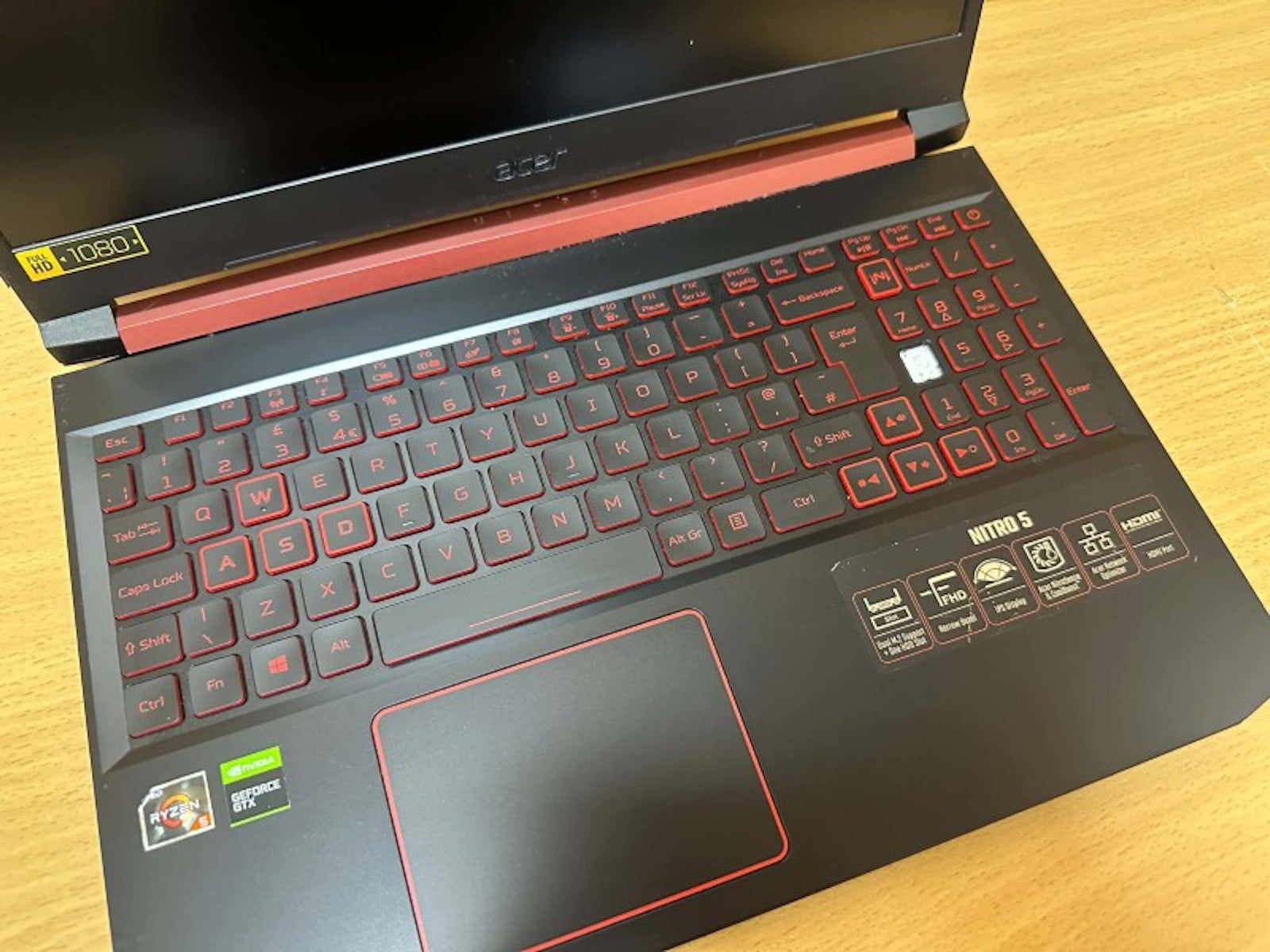 Camera Color Sampler Acer Nitro 5 An515-43 Series AMD Ryzen 5 @ 2.10GHz 32GB 256GB SSD Black ...