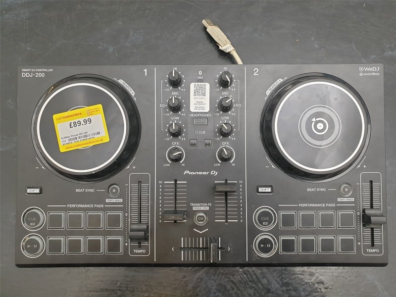 Pioneer DJ DDJ-200 スマートDJ コントローラー（DJ Mixer