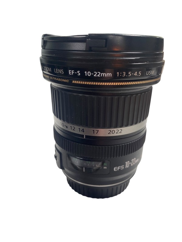 Canon Ef-S 10-22mm F/3.5-4.5 Usm Black for £89.99 Second Hand