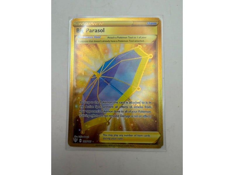 big parasol pokemon card price - - 199/189 - Darkness Ablaze - Full Art The item may be similar but not exactly the same as the image (e.g Great New Pokemon Tool Protects