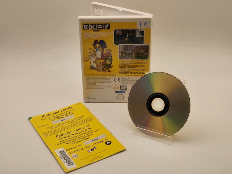 The Simpsons Game With Manual Nintendo Wii | 030300283109 | Cash Converters