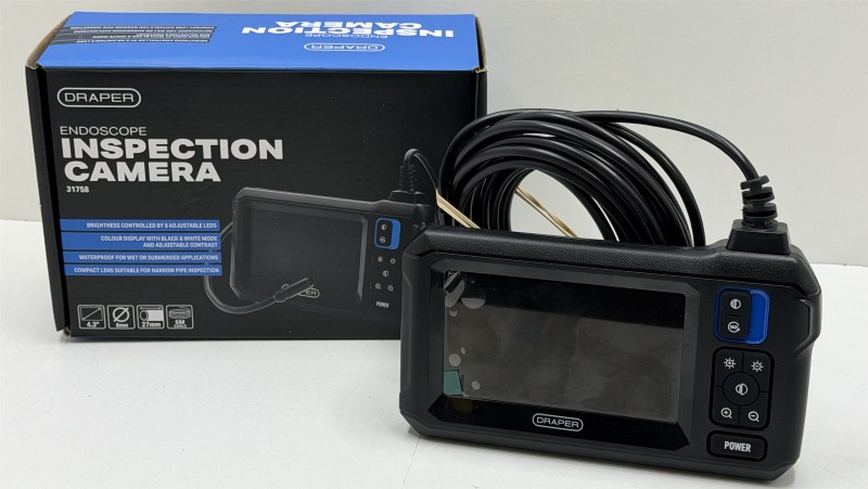 Draper Endoscope Inspection Camera Black | 020400229143 | Cash Converters