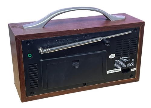 Sainsbury's Dab/Fm Radio Ne3111 Brown 045500062496 Cash Converters