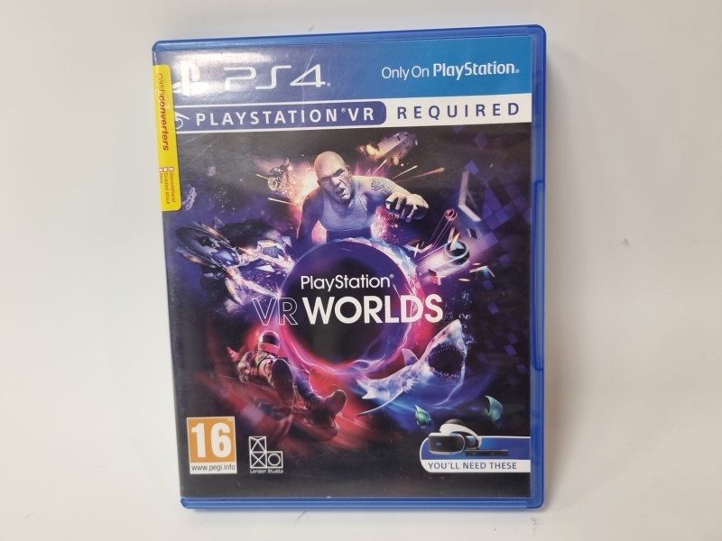 Vr Worlds Ps4 Vr Uk Sony PlayStation VR Virtual Reality HeadSet