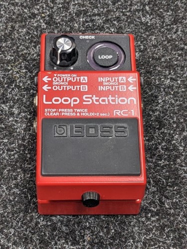 Electric Boss Guitar Pedal Black 050000110407 Cash Converters