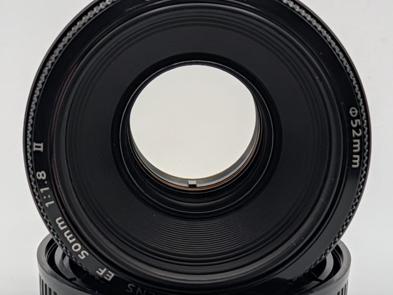 Canon Ef 50mm 1:1.8 II Lens Canon Eos for £45.00 Second Hand
