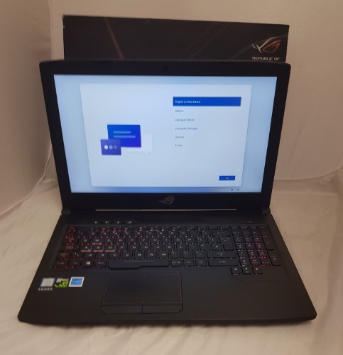 Asus Rog Strix Gaming Notebook 8265Ngw Win 11 Pro, i5-7300Hq, 16GB Ram ...