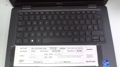 Dell Latitude 7320 Intel Core i7 11Th Gen @ 16GB 256GB SSD Black | 047400134870 | Cash Converters Dell Latitude 7320 Intel Core i7 11Th Gen @ 16GB 256GB SSD Black | 047400134870 | Cash Converters