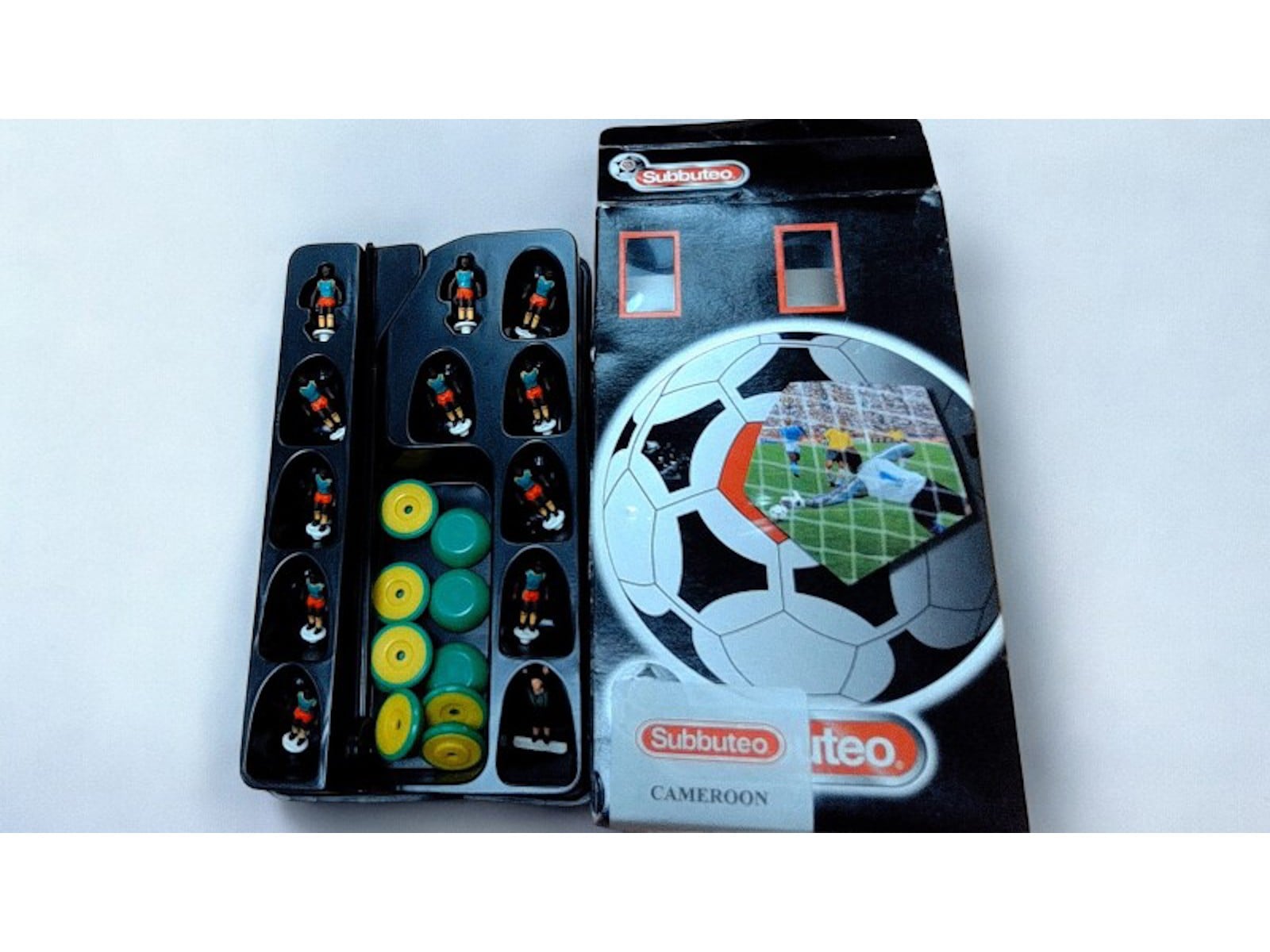 Board Game Subbuteo Set With 3 X Player Packs Full Pitch Hordings And ...