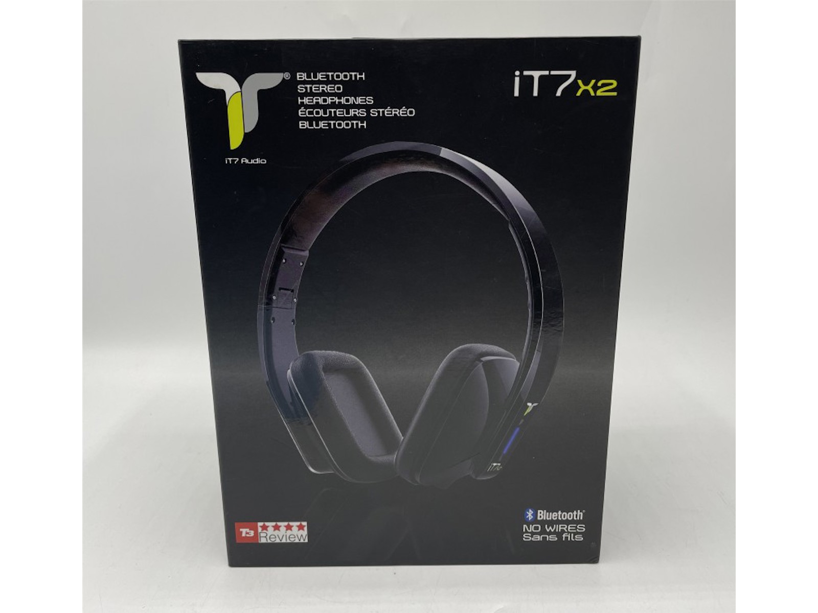 It7 Audio It7 X2 Bluetooth Headphones Black | 027300097987 | Cash ...