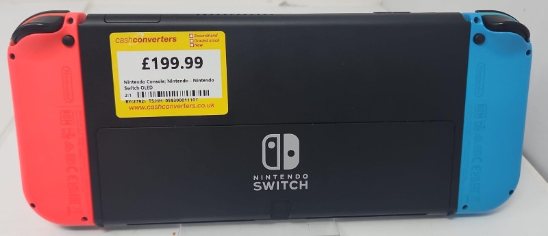 Nintendo Switch 32GB Black for £139.99 Second Hand