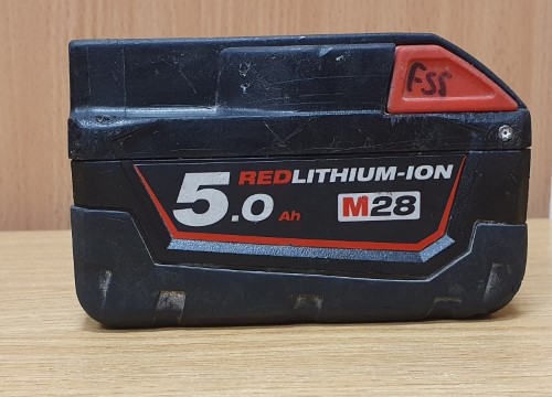 Milwaukee m28 on sale 5.0 ah battery