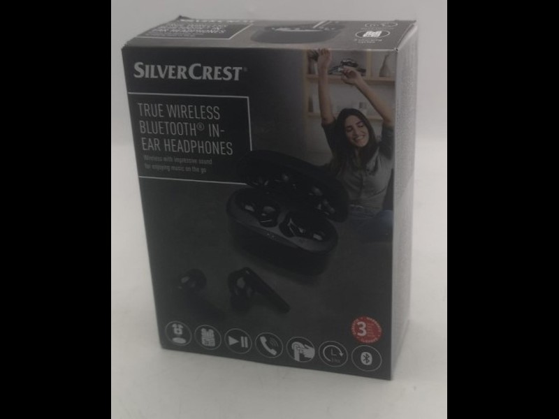 Silvercrest True Wireless In Ear Headphones White | 039700173744 | Cash  Converters