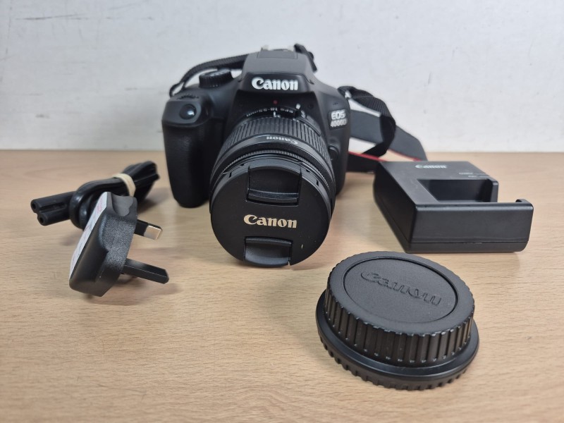 Canon Eos 4000D 18-55mm Lens | 032100180159 | Cash Converters