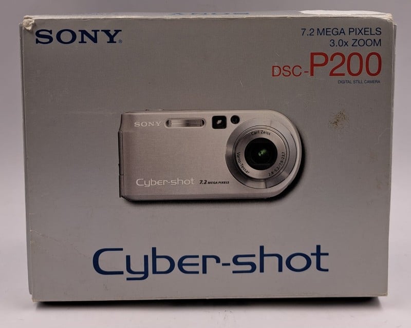 Sony Cybershot Dsc-P200 7.2 Silver | 015400189987 | Cash Converters