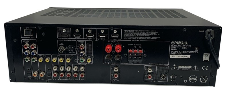 Yamaha Av-Receiver Rx-V465 Black | 019500197276 | Cash Converters