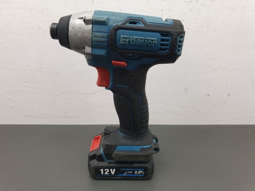 Erbauer 12v impact driver discount