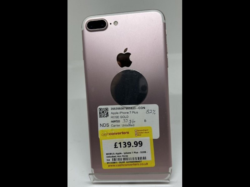 Apple iPhone 7 Plus (Rose Gold, 32 GB)