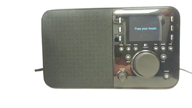 Logitech Squeeze Box Radio Model- X-R0001 Black | 054500225656 | Cash ...