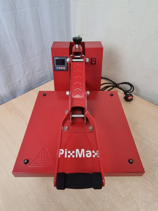pixmax heat press how to use