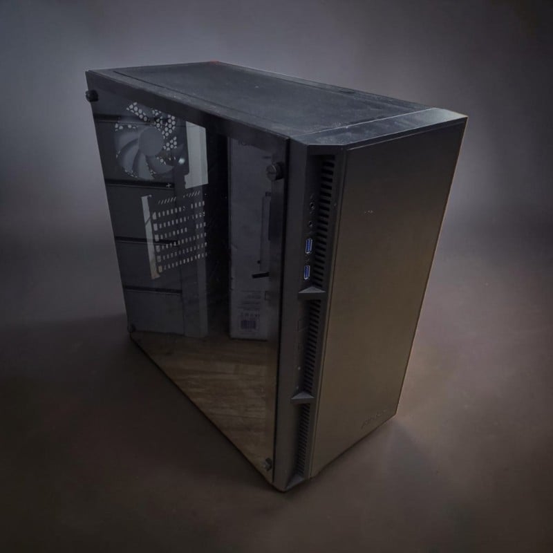 Desktop PC Empty Tower Case Black | 016300341125 | Cash Converters