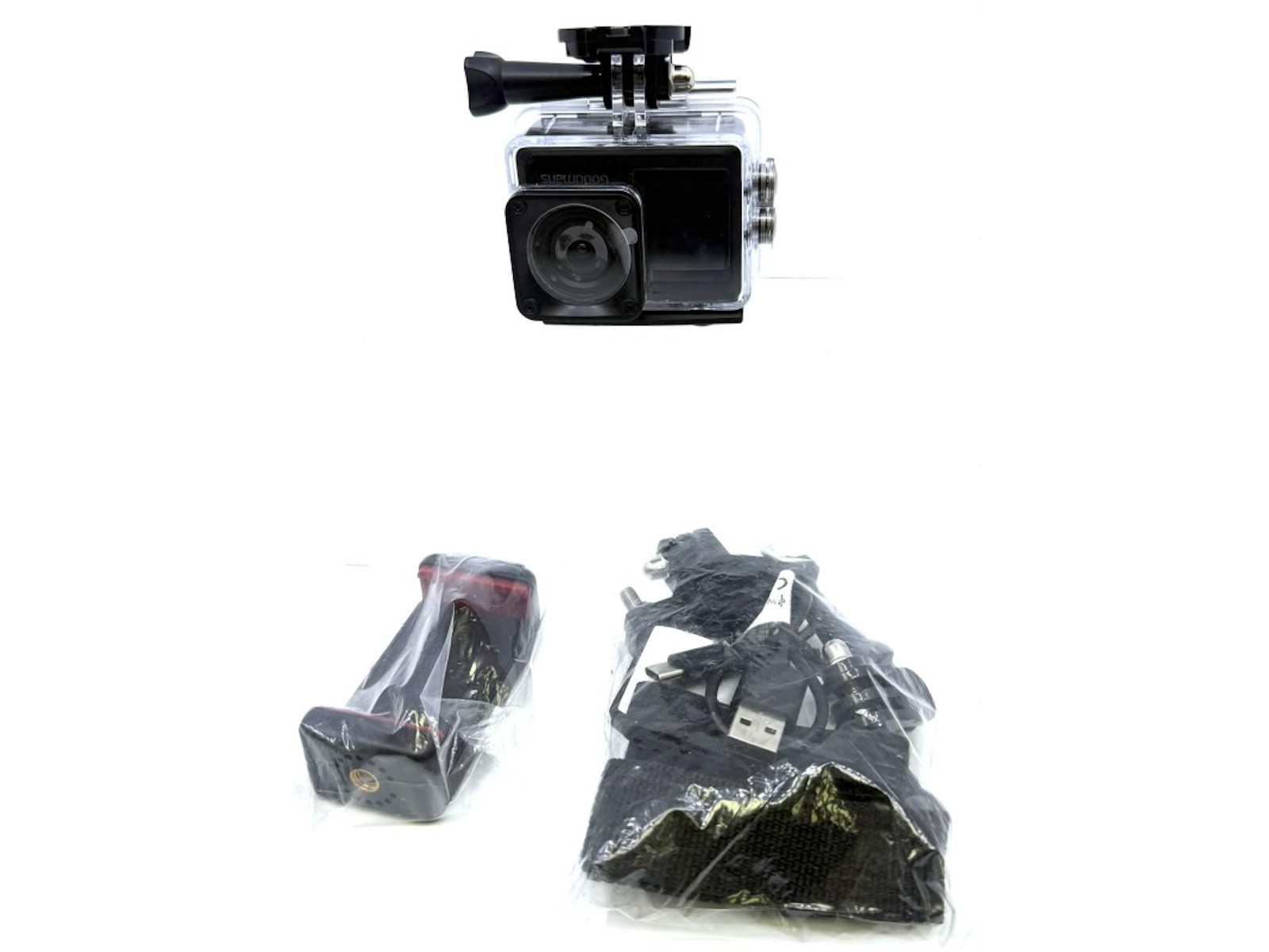 Goodmans Full HD Action Camera Dual Screen Waterproof Wide A Self Timer ...