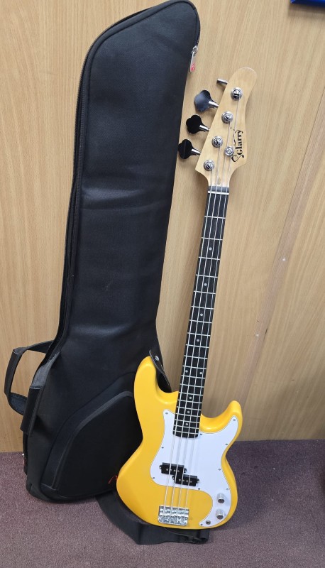 String Instruments Uk Bass Guitar Glarry 4 String Bass With Bag | 033500134080 | Cash Converters