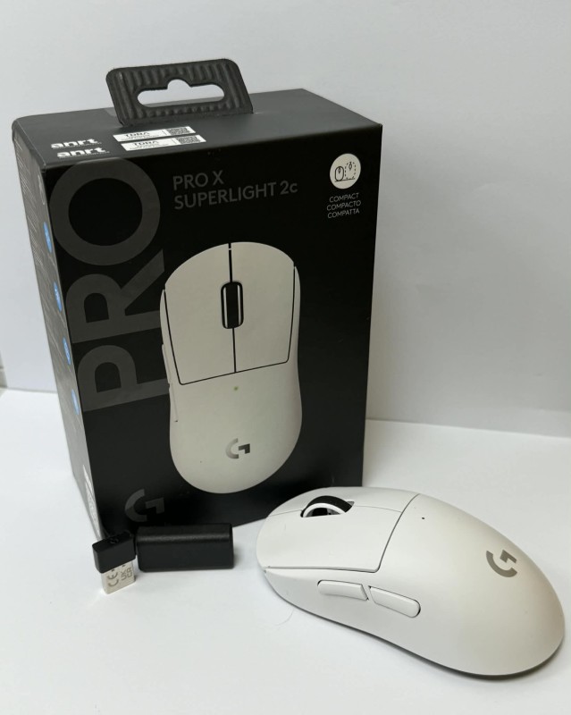 Logitech G Pro X Superlight 2C Lightspeed White for £79.99 Second Hand