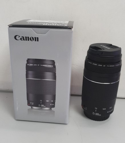 Canon Ef 75 300mm F 4 5 6 Iii Black Cash Converters