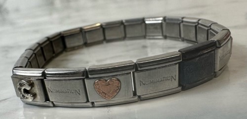 Stainless Steel Italian Charm Bracelet Footprint Gift Pendant Charms Jewelry  10s | eBay