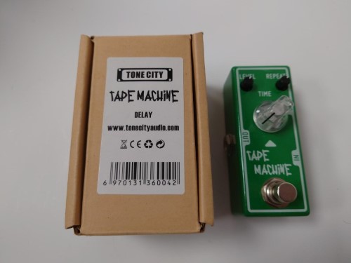 Electric Tone City Tape Machine Delay Guitar Pedal 018100166462