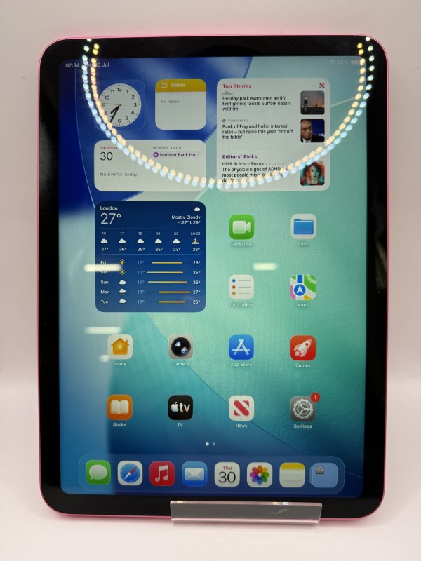 Apple iPad 6th Gen Mrjn2b/A 32GB Pink for £79.99 Second Hand