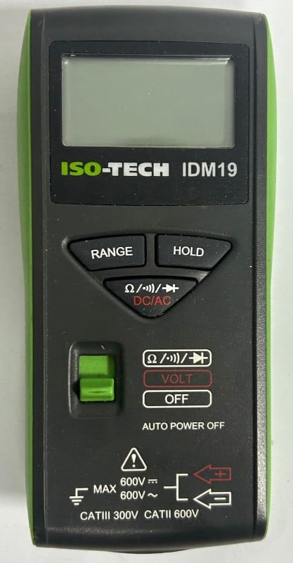 Iso-Tech Idm19 Pocket Digital Multimeter 600V Ac 600V DC | 044200059693 ...