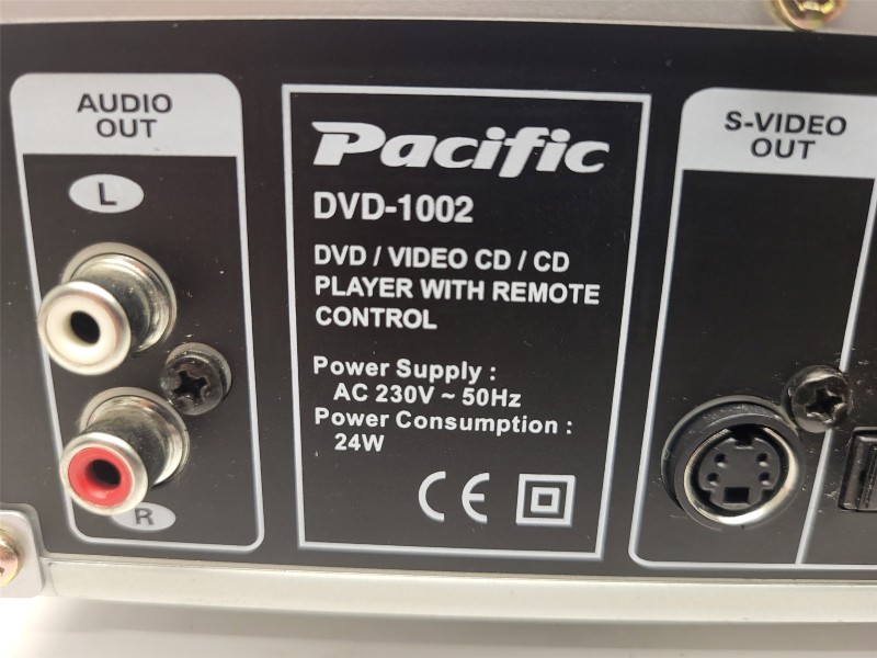 Pacfic DVD Player Silver | 038600334685 | Cash Converters