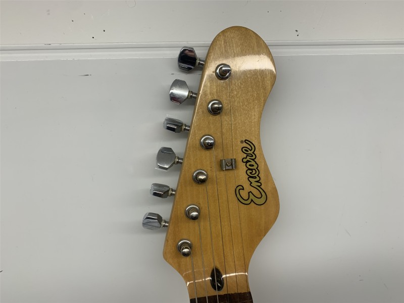 Encore 6 String Electric Guitar Black | 038600334588 | Cash Converters