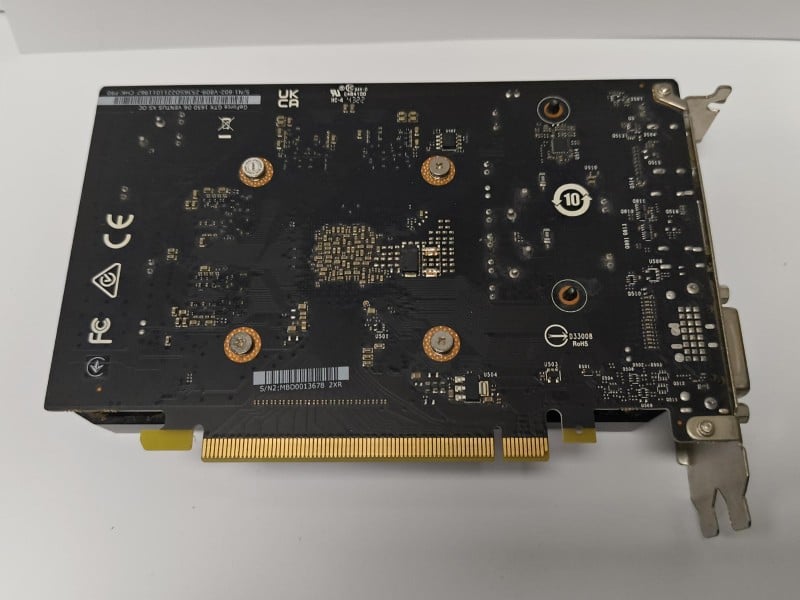 Msi Geforce Gtx 1650 D6 Ventus Xs Oc 4GB Gddr6 Graphics Card Black ...