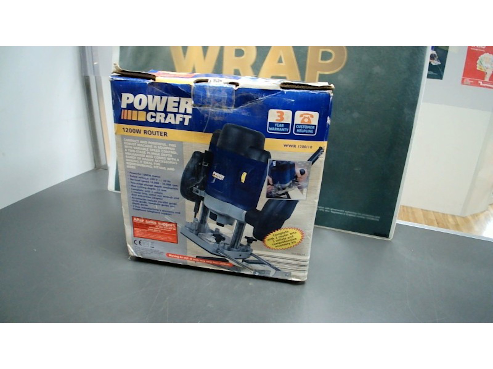 Cocraft Router Plunge Router Power Craft Router Wwr-1200/10 | 033500125435 | Cash ...