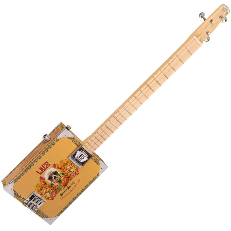 Lace Cigar Box Guitar - Secret Society | 031000343909 | Cash Converters